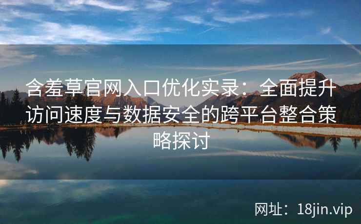 含羞草官网入口优化实录：全面提升访问速度与数据安全的跨平台整合策略探讨
