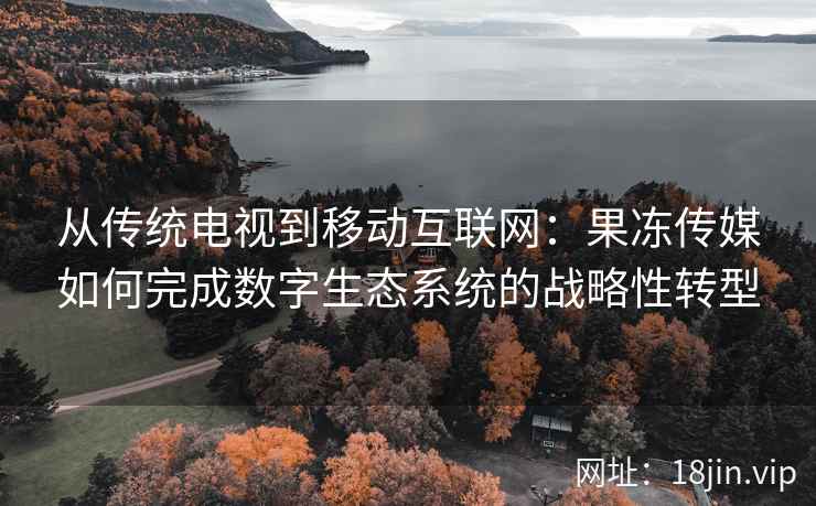 从传统电视到移动互联网：果冻传媒如何完成数字生态系统的战略性转型